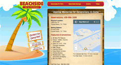 Desktop Screenshot of beachsidervandstorage.com